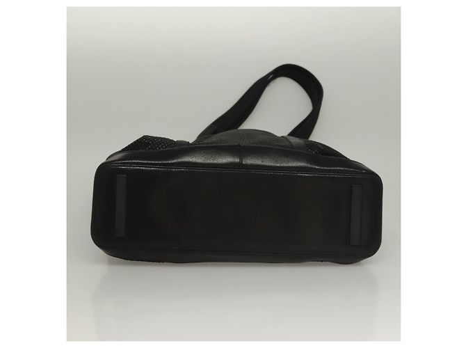 Prada Tote Bag aus schwarzem Nylon mit Silber authentisch bs28227 - Ansicht 5