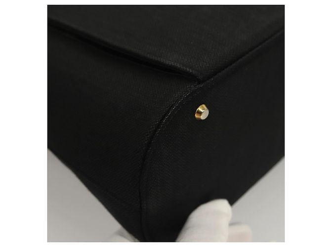 Borsa a Spalla GIVENCHY in Tela Nera e Oro Auth yk19066 Nero D'oro - vista 9