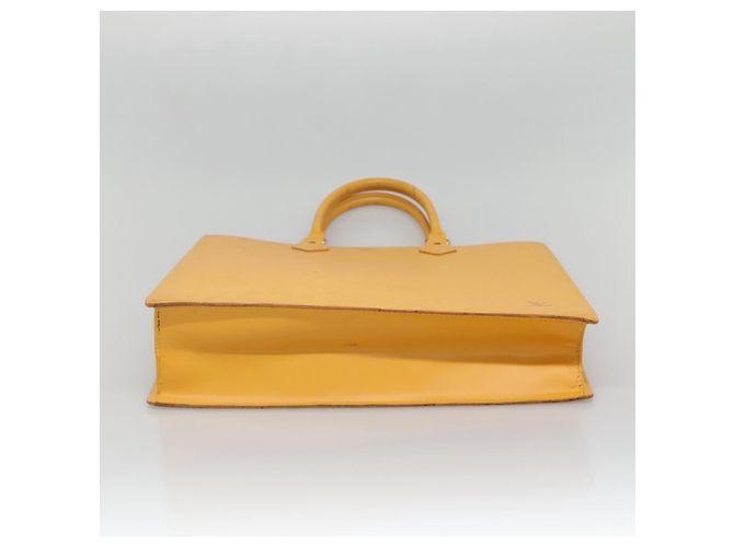 LOUIS VUITTON Borsa Sac Plat Epi Gialla M52079 LV Auth 135876 Giallo - vista 5
