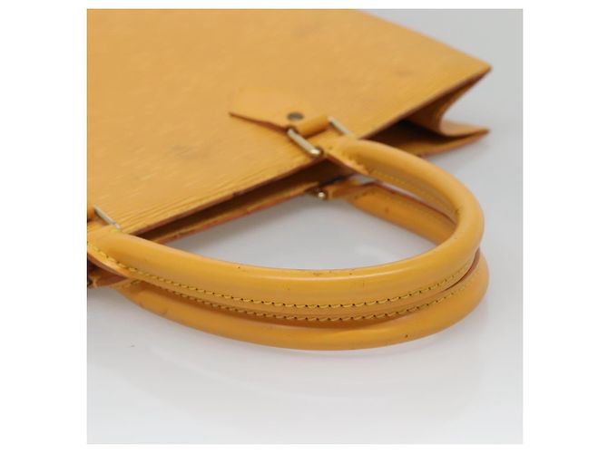LOUIS VUITTON Borsa Sac Plat Epi Gialla M52079 LV Auth 135876 Giallo - vista 7