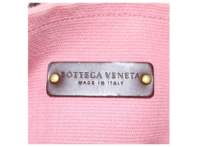 Autre Marque Borsa Tote in tela rosa e oro Auth bs28112 di BOTTEGA VENETA D'oro - vista 10