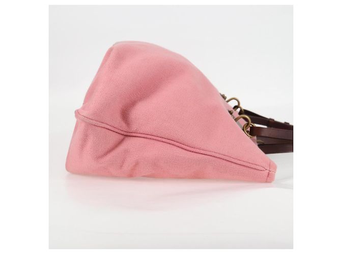 Autre Marque Borsa Tote in tela rosa e oro Auth bs28112 di BOTTEGA VENETA D'oro - vista 4