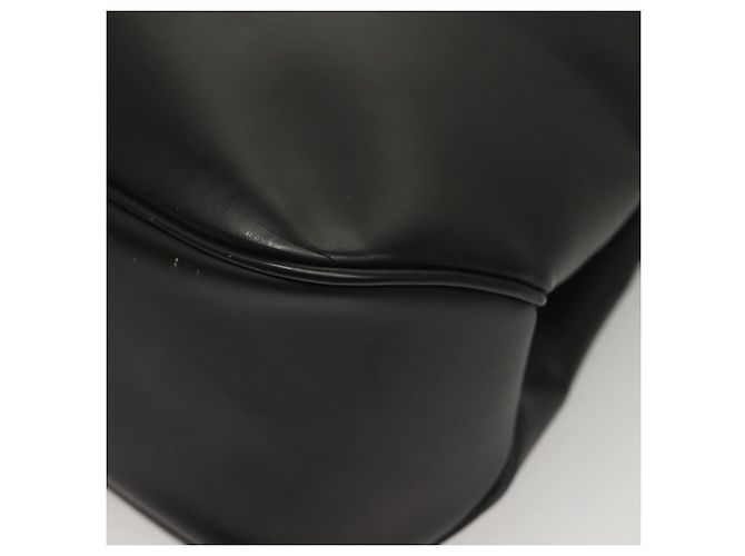 Borsa a Spalla Salvatore Ferragamo Vala Smalto Nero Oro Auth 135986 D'oro - vista 14