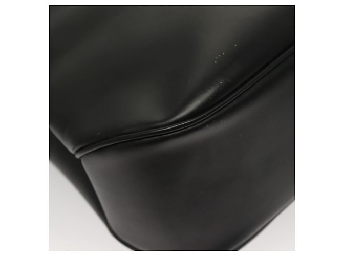 Borsa a Spalla Salvatore Ferragamo Vala Smalto Nero Oro Auth 135986 D'oro - vista 15