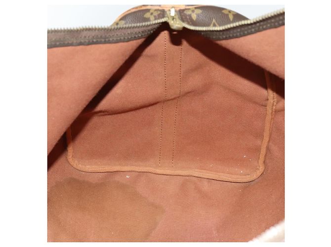 LOUIS VUITTON Monogram Keepall Bandouliere 60 Borsa Boston M41412 LV Auth 133720 Monogramma - vista 23