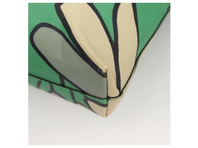 MARNI Tote Bag aus Leder Grün Authentisch 133065 - Ansicht 16