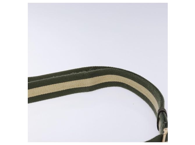 Borsa a Spalla GG Canvas Gucci Beige Oro 181092 Auth 134763 - vista 14