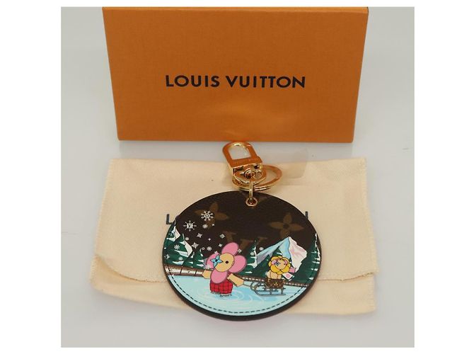 LOUIS VUITTON Charm Monogram Vivienne Illustre Oro M82633 Auth 135946 D'oro - vista 6