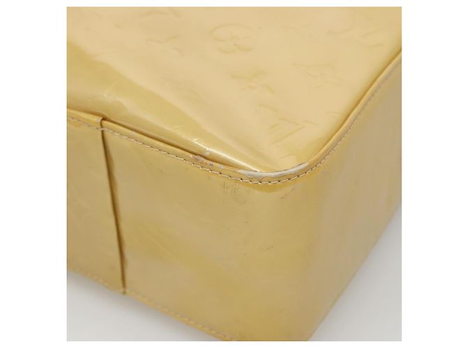 LOUIS VUITTON Monogram Vernis Columbus Tote Bag Beige M91023 LV Auth ep10083 - Ansicht 14