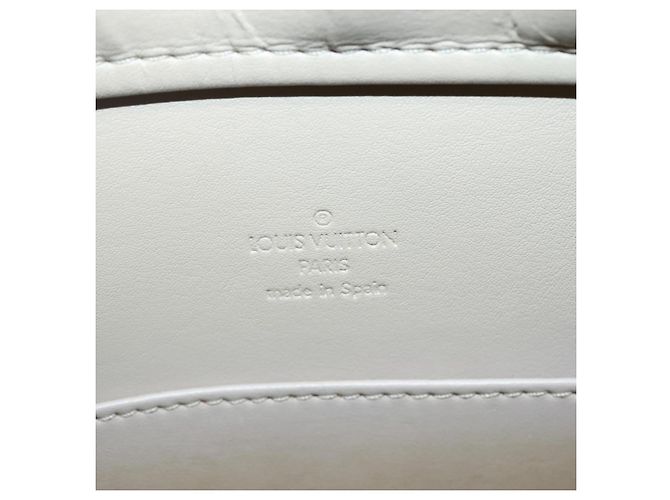 LOUIS VUITTON Monogram Vernis Columbus Tote Bag Beige M91023 LV Auth ep10083 - Ansicht 18