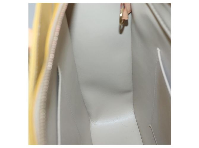 LOUIS VUITTON Monogram Vernis Columbus Tote Bag Beige M91023 LV Auth ep10083 - Ansicht 20