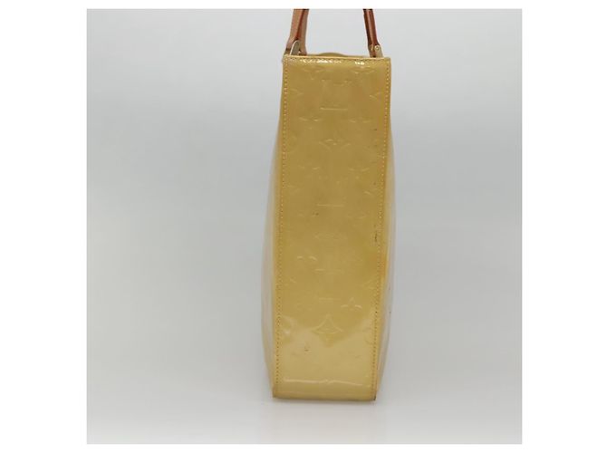 LOUIS VUITTON Monogram Vernis Columbus Tote Bag Beige M91023 LV Auth ep10083 - Ansicht 3