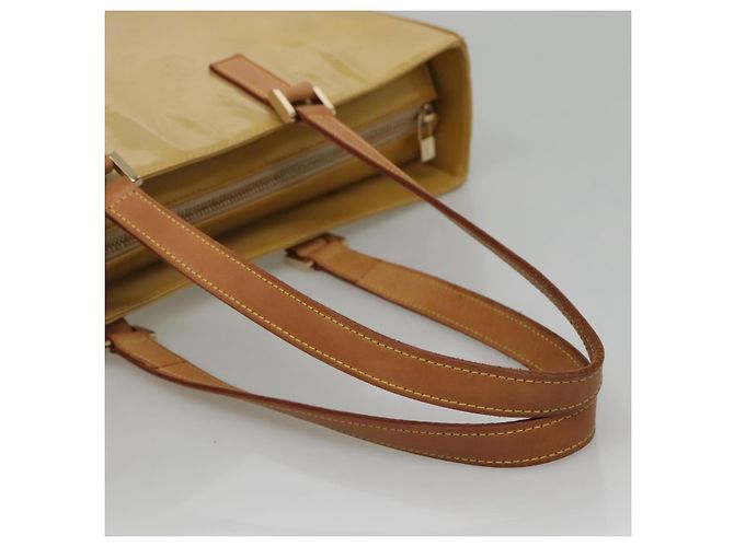 LOUIS VUITTON Monogram Vernis Columbus Tote Bag Beige M91023 LV Auth ep10083 - Ansicht 7