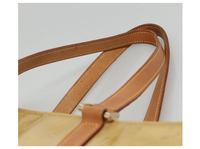 LOUIS VUITTON Monogram Vernis Columbus Tote Bag Beige M91023 LV Auth ep10083 - Ansicht 8