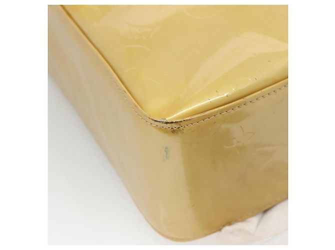 LOUIS VUITTON Monogram Vernis Columbus Tote Bag Beige M91023 LV Auth ep10083 - Ansicht 9