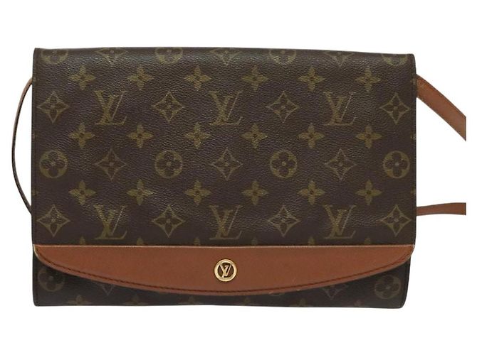 LOUIS VUITTON Monogram Bordeaux 27 Schultertasche M51797 LV Auth 135649 Monogramm - Ansicht 13