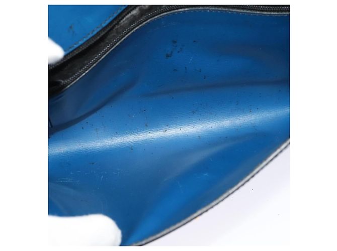 LOUIS VUITTON Epi Pochette Arche Borsa a Spalla Blu M52575 LV Auth 135621 - vista 10