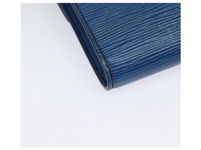 LOUIS VUITTON Epi Pochette Arche Borsa a Spalla Blu M52575 LV Auth 135621 - vista 17