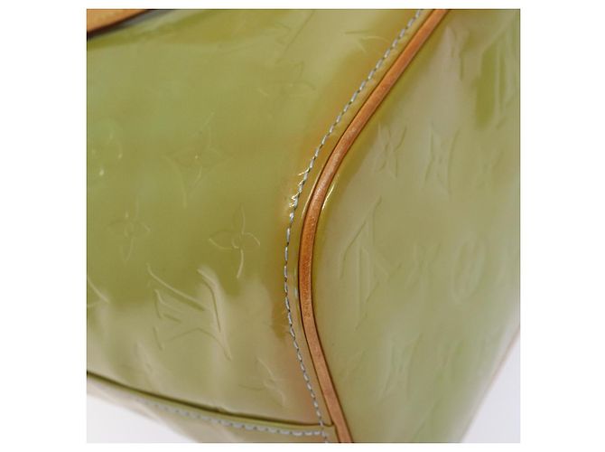 LOUIS VUITTON Borsa a Mano Monogram Vernis Houston Blu Baby M91005 LV Auth 135883 Blu chiaro - vista 18