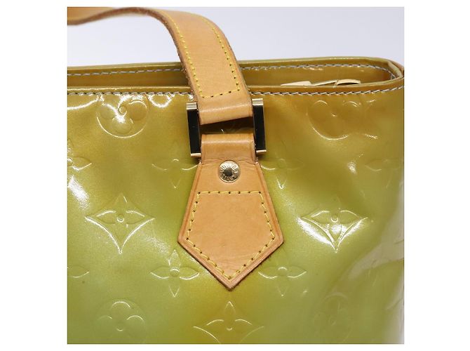 LOUIS VUITTON Borsa a Mano Monogram Vernis Houston Blu Baby M91005 LV Auth 135883 Blu chiaro - vista 19