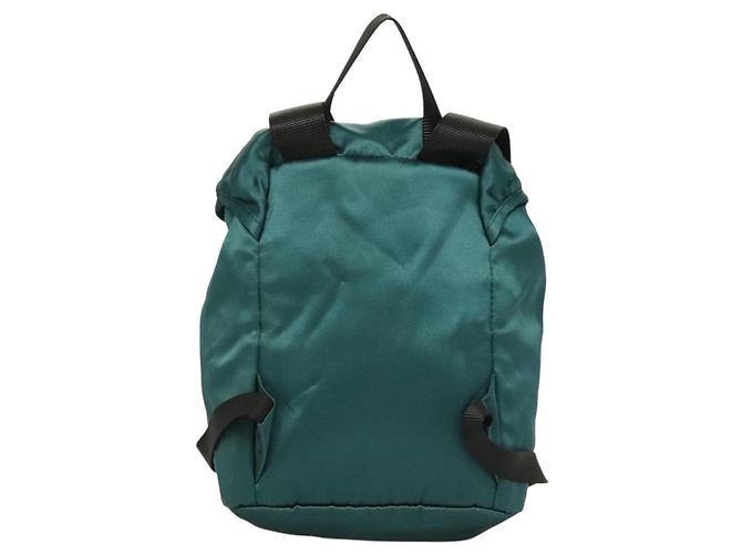 Zaino PRADA Satin Blu Auth yk19071 - vista 2