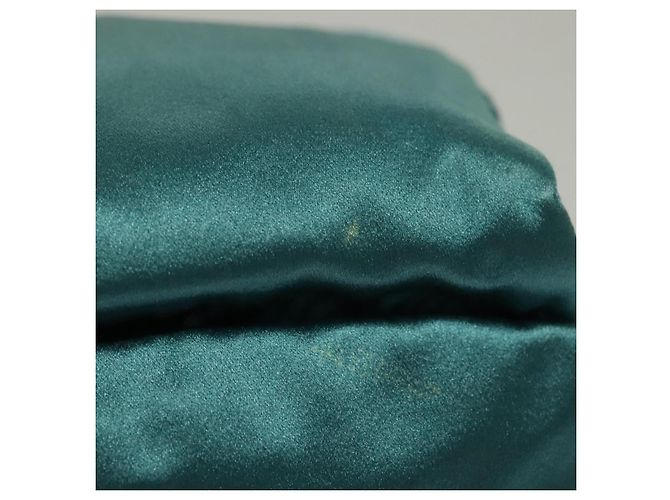 Zaino PRADA Satin Blu Auth yk19071 - vista 6