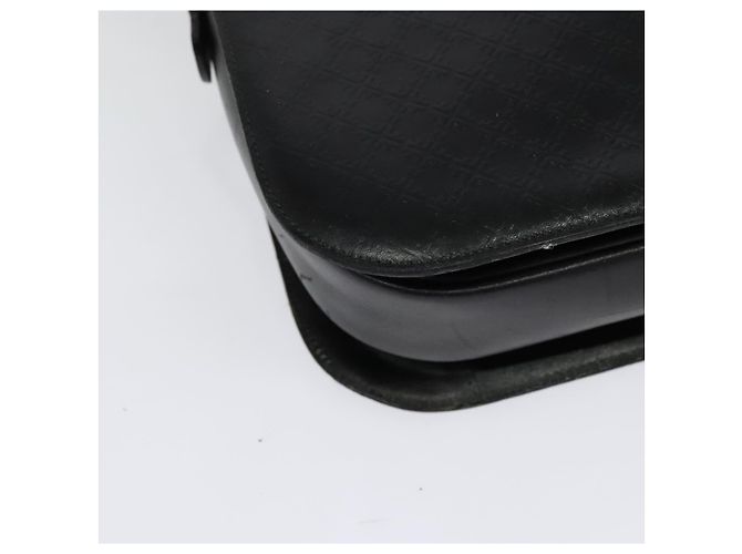 Schultertasche Salvatore Ferragamo aus schwarzem Leder mit Gold Auth sw1109 Golden - Ansicht 15
