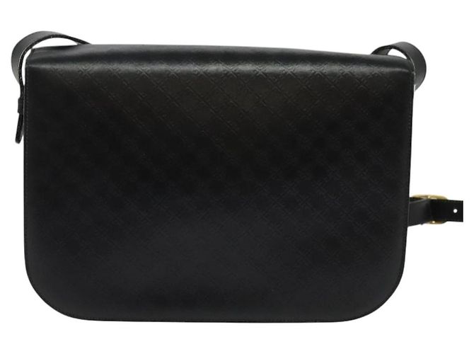 Schultertasche Salvatore Ferragamo aus schwarzem Leder mit Gold Auth sw1109 Golden - Ansicht 2