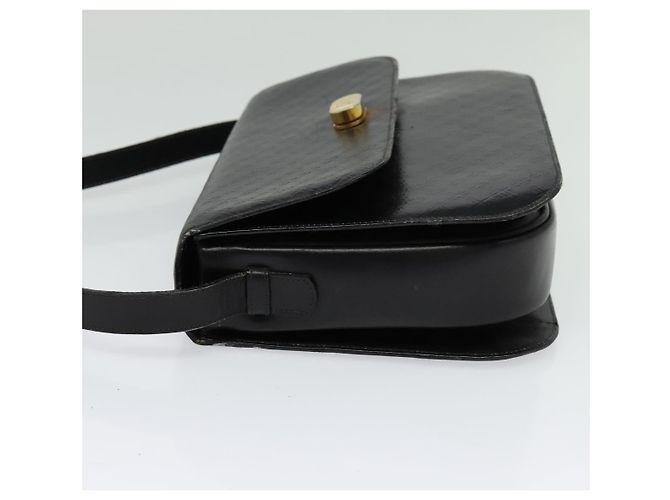 Schultertasche Salvatore Ferragamo aus schwarzem Leder mit Gold Auth sw1109 Golden - Ansicht 3