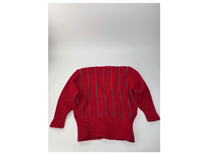 Vintage Dior Wool Sweater Red M - view 8
