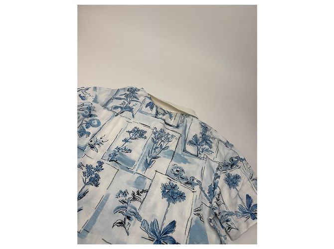 Polo Vintage Dior Blu Bianco M - vista 10