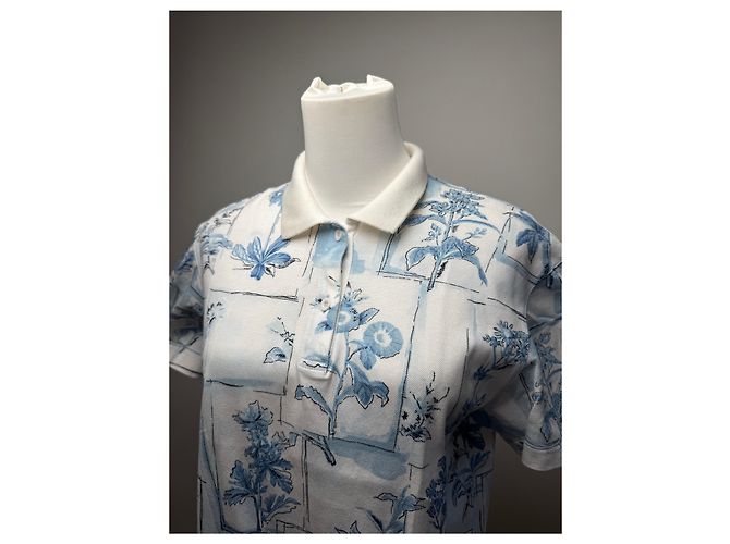 Polo Vintage Dior Blu Bianco M - vista 14