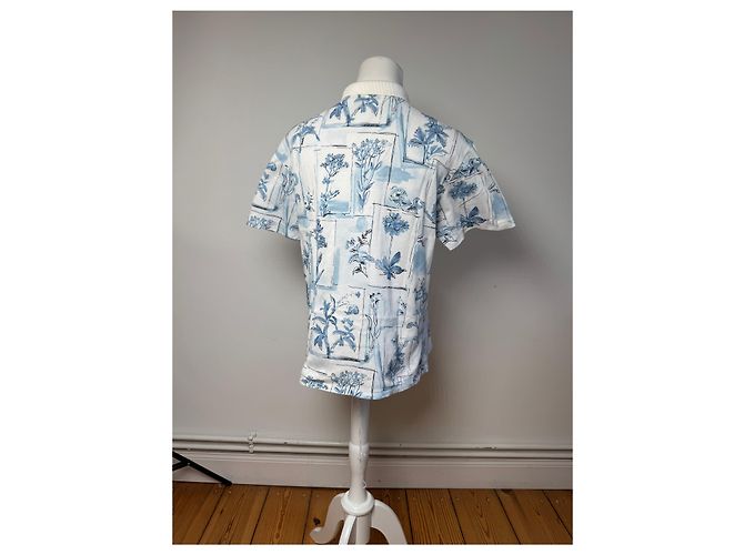 Polo Vintage Dior Blu Bianco M - vista 3