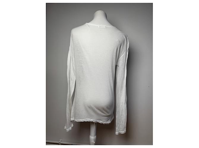 Vintage Issey Miyake Pullover Weiß M - Ansicht 4