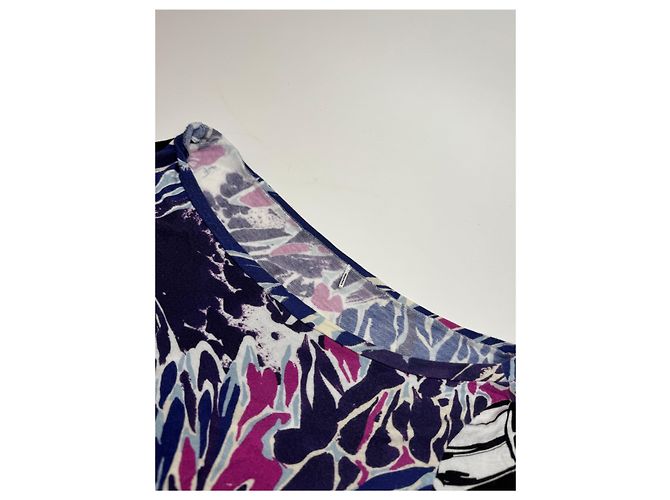 Vintage Emilio Pucci Seidenkleid 34XS Lila - Ansicht 5