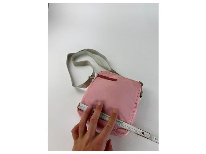 Vintage Prada Sport 2 way bag pink polyester - view 10