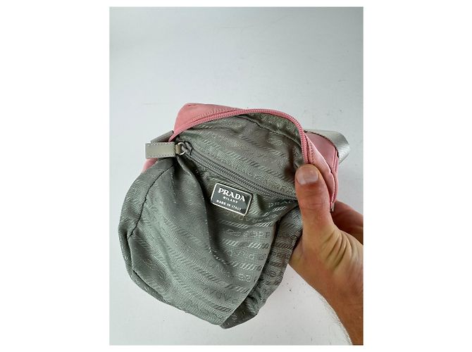 Vintage Prada Sport 2 way bag pink polyester - view 4