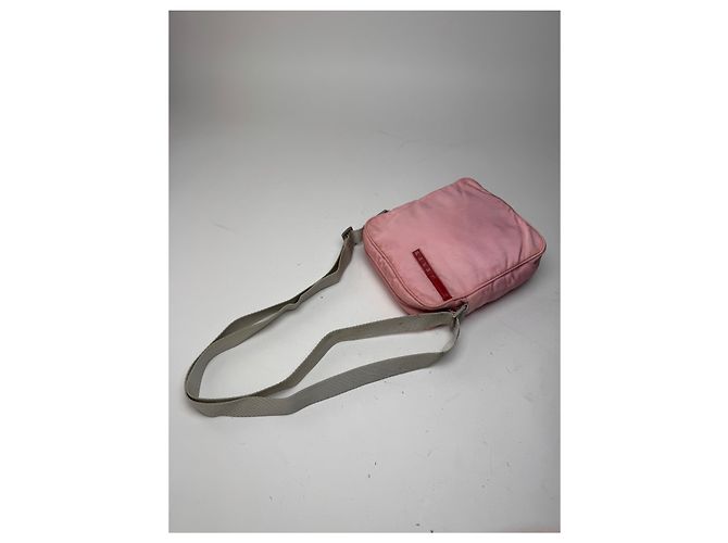 Vintage Prada Sport 2 way bag pink polyester - view 8