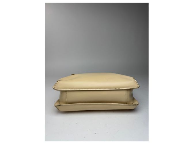 Vintage Givenchy Ledertasche beige - Ansicht 10