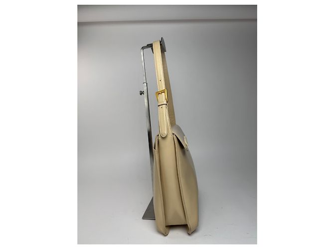 Vintage Givenchy Ledertasche beige - Ansicht 6