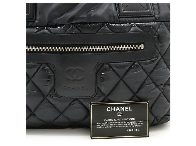 Borsa Tote Piccola Coco Cocoon di Chanel Nero - vista 10