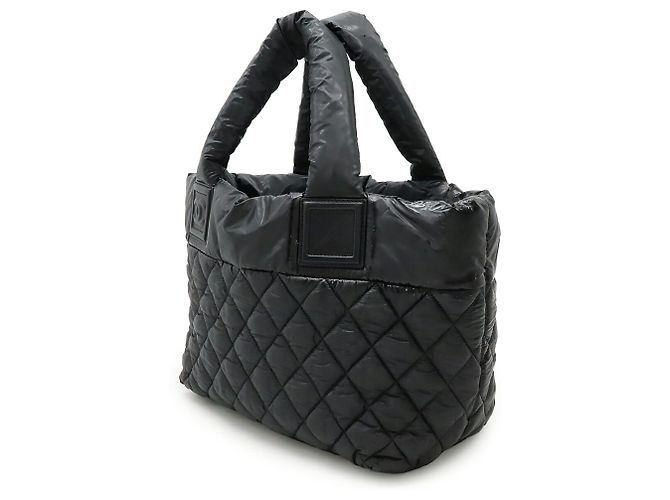 Borsa Tote Piccola Coco Cocoon di Chanel Nero - vista 3