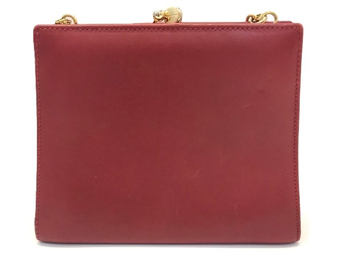 Mini borsa a spalla Vara Ribbon di Salvatore Ferragamo Rosso - vista 2