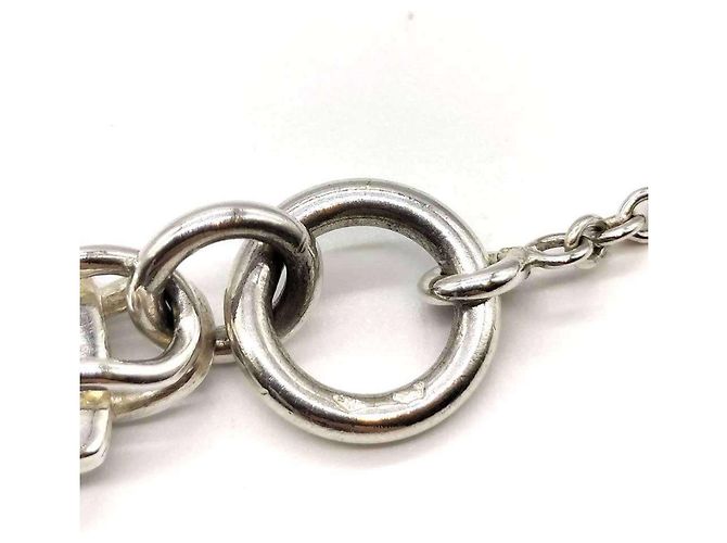 Halskette Silber Anhänger Birkin Motiv Amulett Hermès - Ansicht 5