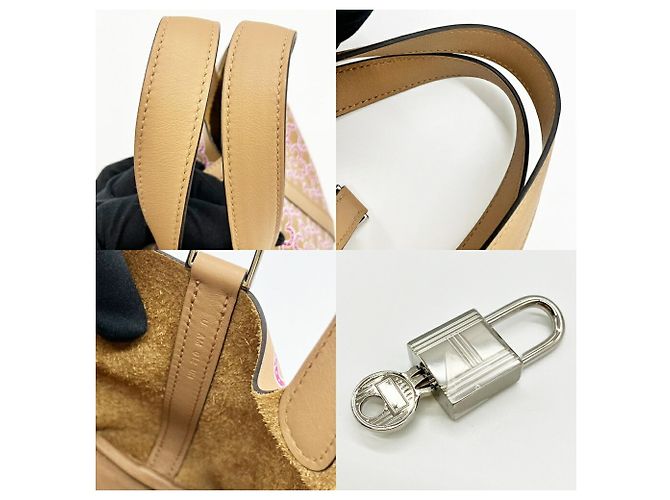 Bolso Picotin Lock Micro Lucky Daisy de Hermès - vista 6