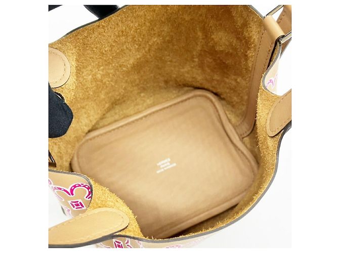 Bolso Picotin Lock Micro Lucky Daisy de Hermès - vista 7