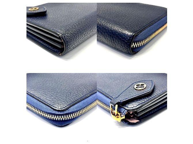 Cartera Larga Comete de Louis Vuitton Azul marino - vista 3