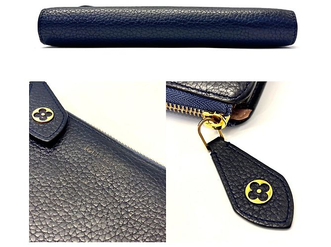 Cartera Larga Comete de Louis Vuitton Azul marino - vista 4
