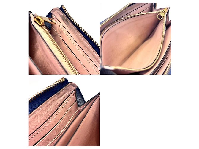 Cartera Larga Comete de Louis Vuitton Azul marino - vista 6