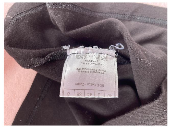 Top con logo bling abbellito con strass Christian Dior Boutique Nero - vista 8